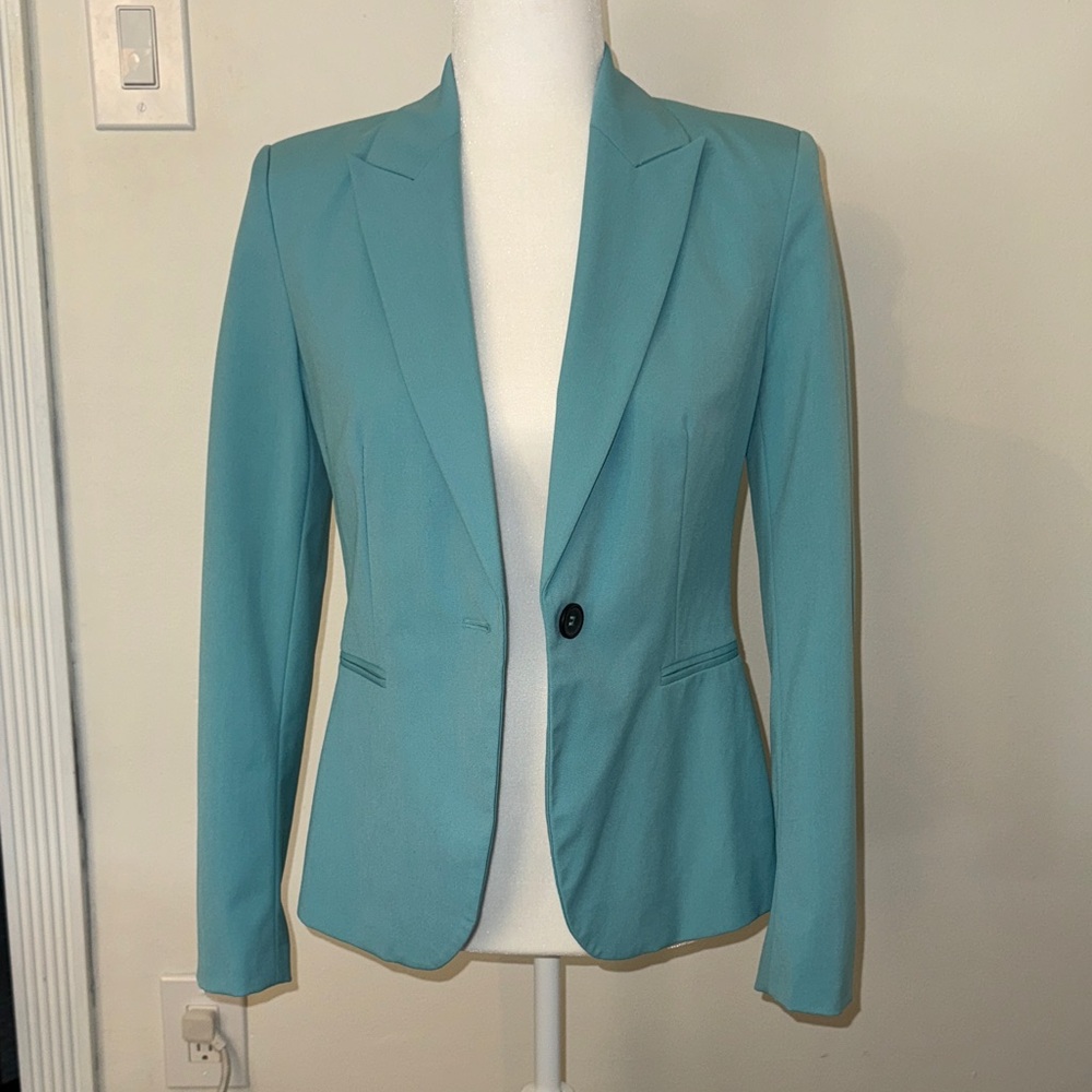 Zara Women's Light Blue Blazer